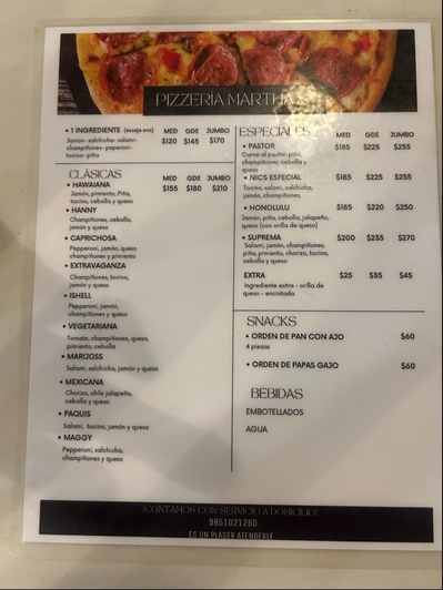 Pizzería Martas