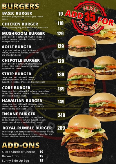 Micro Burger Batac
