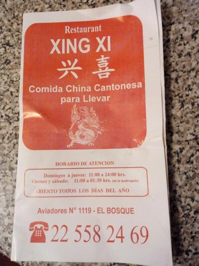 Comida China Cantonesa Xing-xi