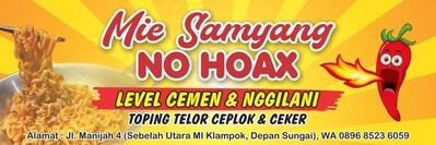 Mie samyang NO HOAX