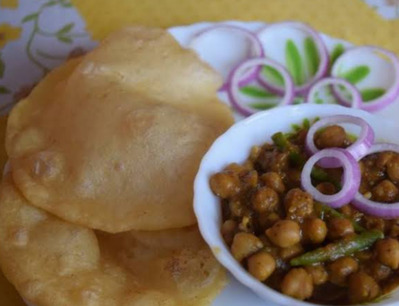 Kaka special halwa puri