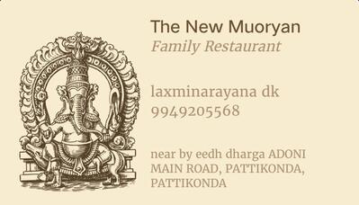 Karunya family restaurant
