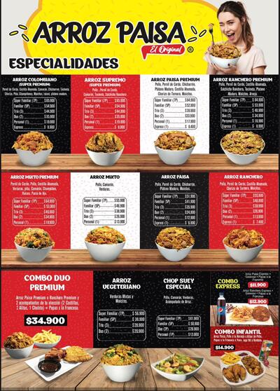 Arroz Paisa El Original Granada
