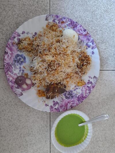 Jaffrani biriyani