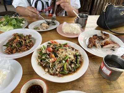 ตำแซ่บเลย ข้าวปุ้นฮ้อน สระบุรี