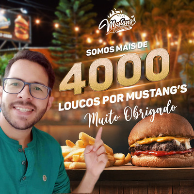 Garage Mustangs Burger Hamburgueria Artesanal