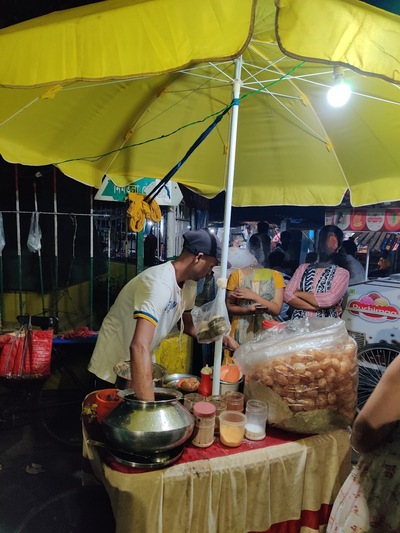Azimgani best Phuchka (Pani puri)