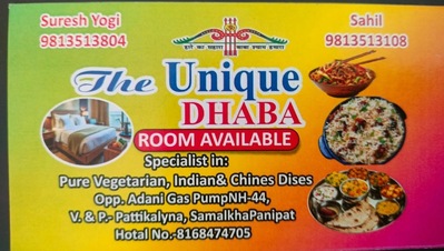 The unique dhaba