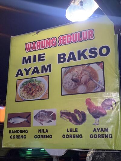 WARUNG MAKAN SEDULUR