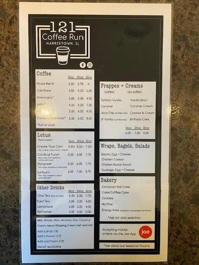 Emily's & 121 Coffee Run