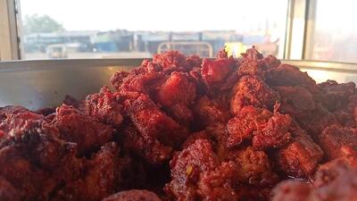 Bismillah egg rice & chicken 65