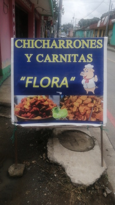 Chicharrones y carnitas flora