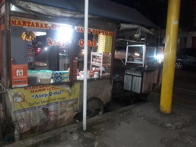 Martabak manis dan telor Asep Q-Dal