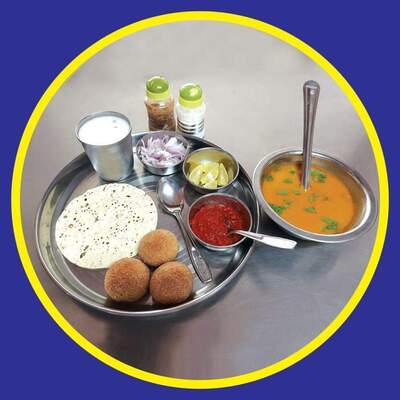 Krishna Dal Bati restaurant Deesa