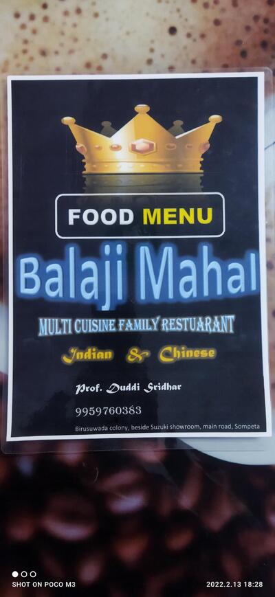 BALAJI fast food & Family resturent