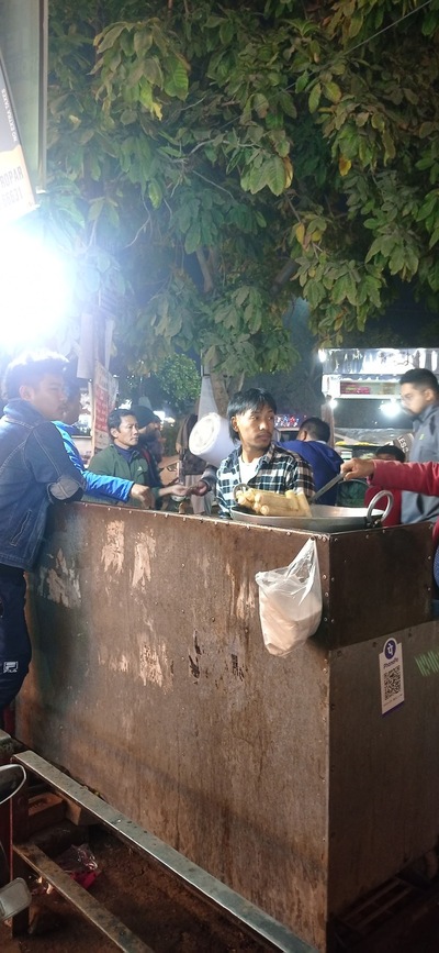 momos and spring roll