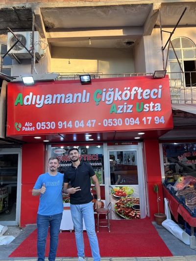 Çiğköfteci Aziz Usta Kızıltepe üçyol