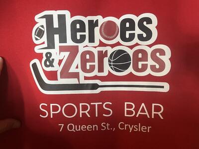 Heroes & Zeroes Sports bar