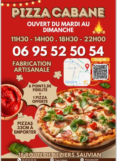 PIZZA CABANE