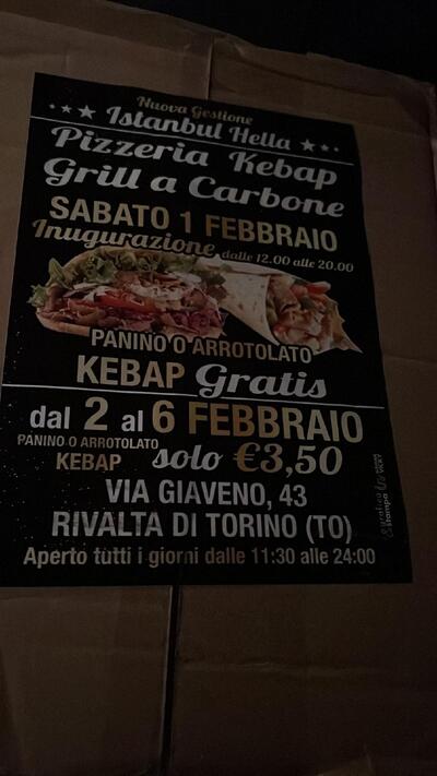 Istanbul hella pizzeria kebap