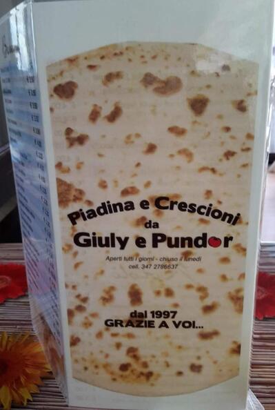 Piadine Pundor e Giuly