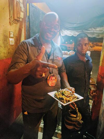 Dibiteries Restaurant Fastfood Lamp Fall chez Ibou Legal