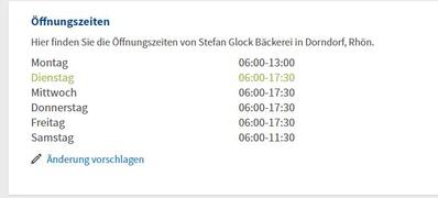 Bäckerei Stefan Glock