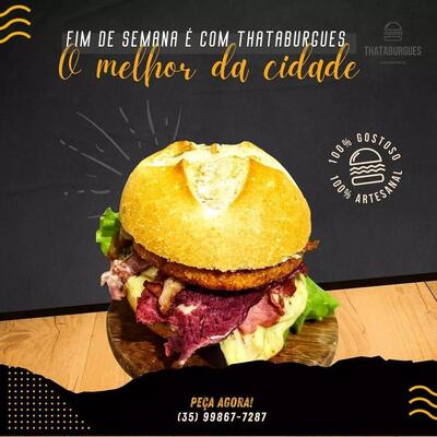 Thataburgues - Hambúrguer Artesanal
