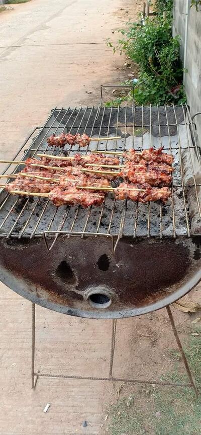 สาธิตไก่ย่าง
