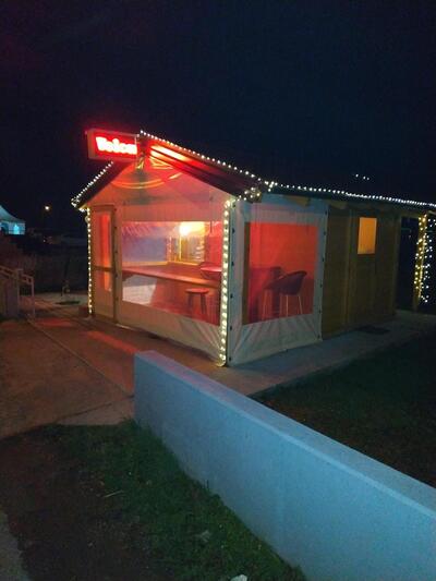 "At home" pizzeria