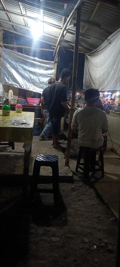 Mie Tek Tek arang asli jwo