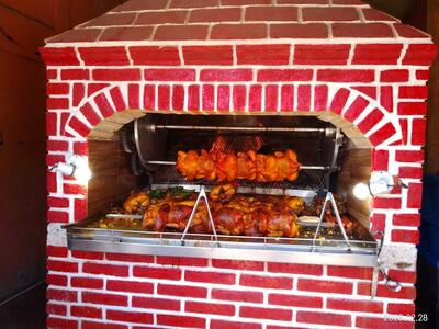 Pollos a la leña el poblano