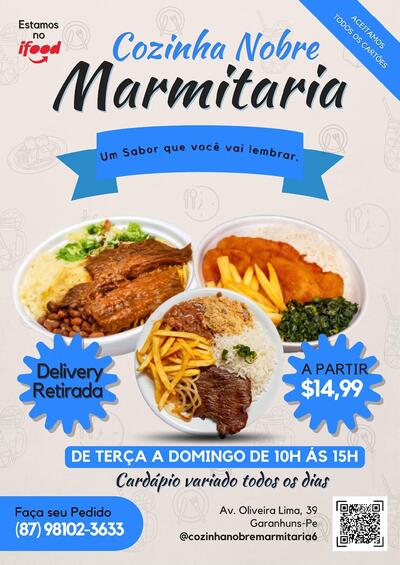 Cozinha Nobre Marmitaria