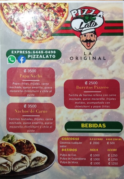 PIZZA LATO
