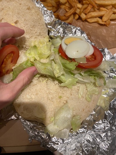 Friterie de la poste