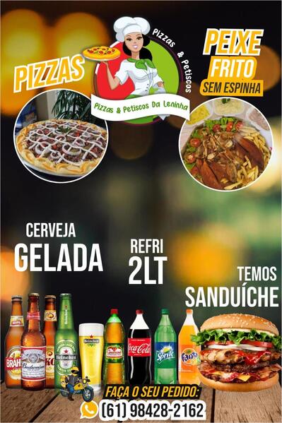 Pizzas e Petiscos da Leninha