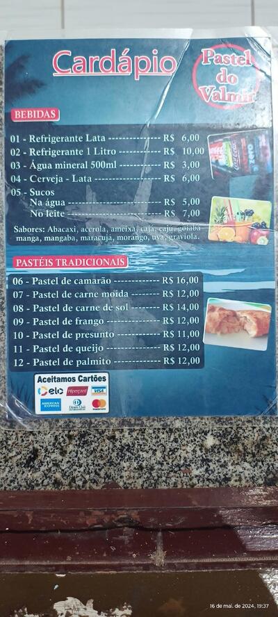 Pastel do Valmir Franquia