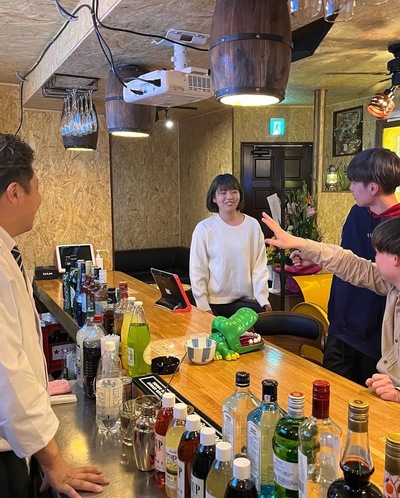 Stylish BAR Wood Land