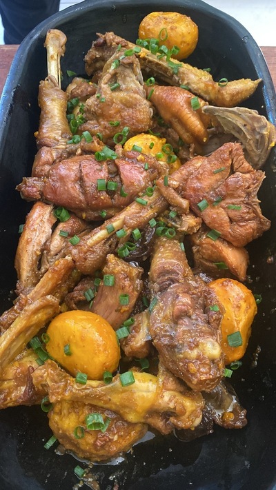 Pesque e pague encontro com os amigos