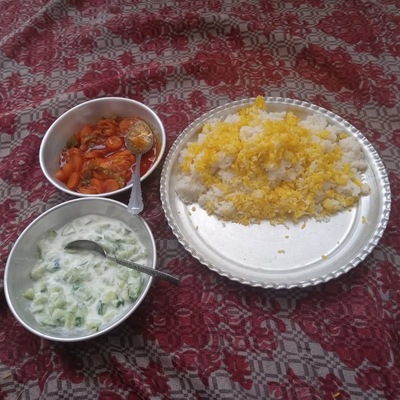 تهیه غذای باران