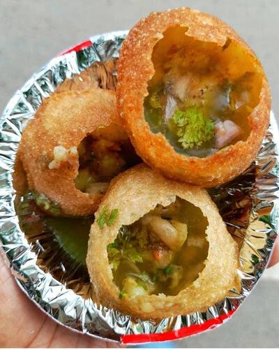 Nitin pani puri up