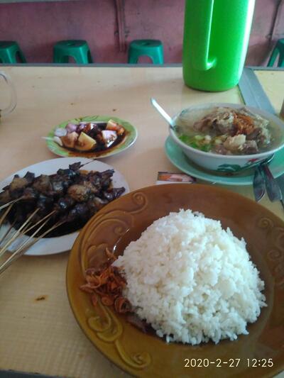 WARUNG SATE kambing IBU HJ.KUNIRAH