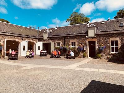 The Courtyard Cafe at Kailzie Gardens