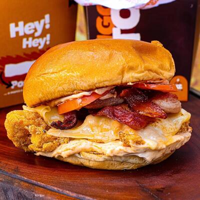 Galo Zé Frango Frito no Box - Francês