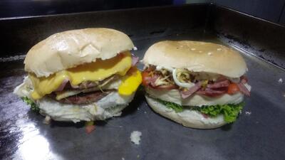 Lucas e Maria lanches