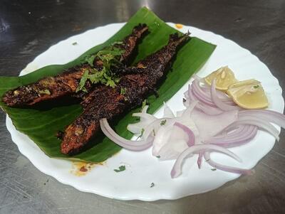 New silver veg & non-veg seafood family restaurant