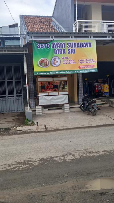 Warung makan dan soto Surabaya mba sri