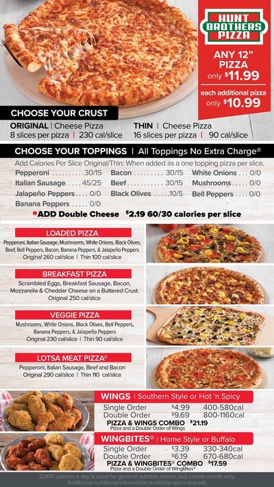 Hunt Brothers Pizza