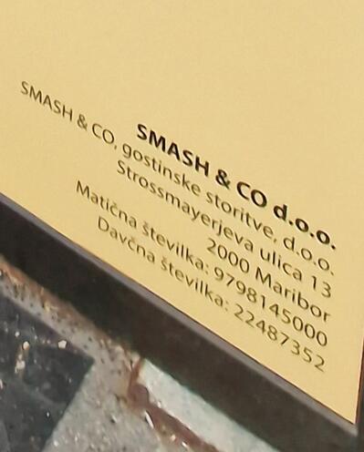 SMASH BURGERS MARIBOR