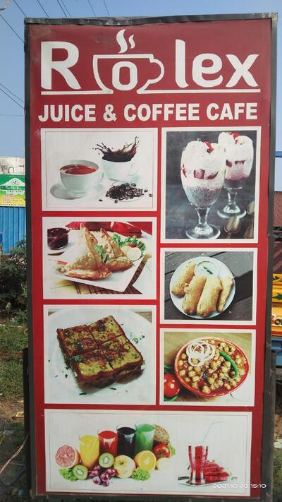 Rolex (tea, coffee juice breadomlet)